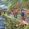 The House of Puzzles - Legpuzzel - Wind at the Willows - 1000 stukjes