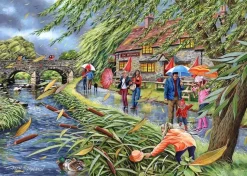 The House of Puzzles - Legpuzzel - Wind at the Willows - 1000 stukjes