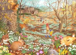 The House of Puzzles- Legpuzzel - Snowdrop Walk - 500 XL stukjes